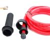 Crossfit Heavy Skipping Rope 700g Weighted Foam Handle Bold PVC Glossy Jump Rope Fitness Training Strength Power