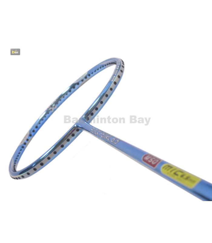 Prince Oversize Black Pearl 6.5 Chrome Blue Badminton Racket (3U)