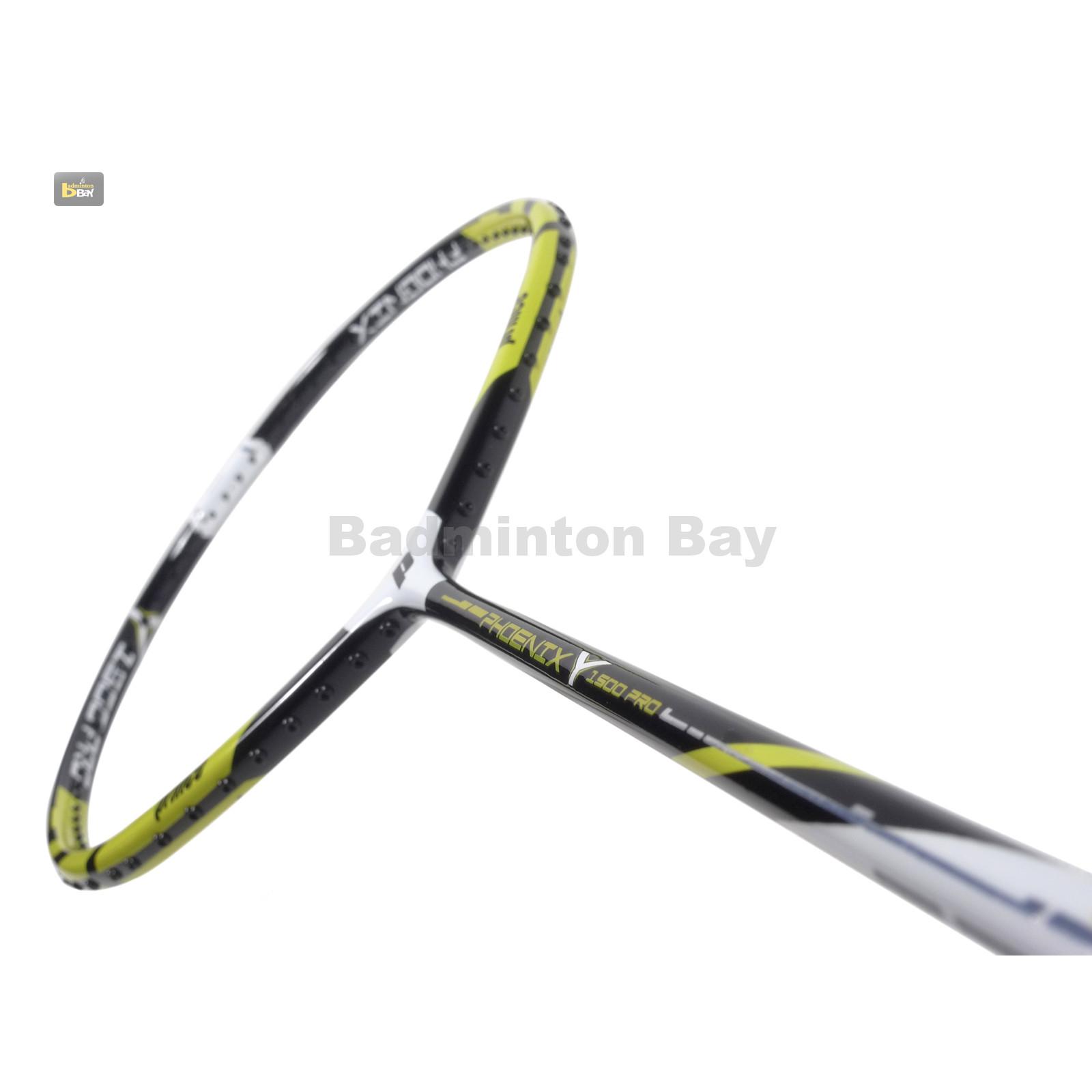 6 Shuttles Prince PRO Nano 75 Graphite Badminton Racket Series with Full Protective Cover Various Options