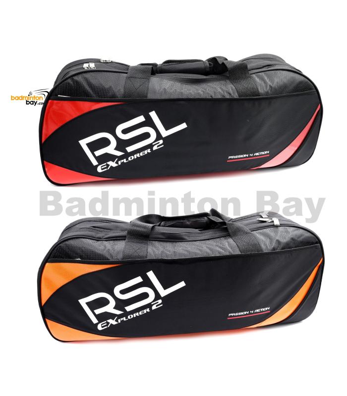 RSL 2 (Double) Compartments P4A - Non-Thermal Badminton Racket Bag