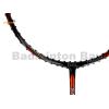 RSL Falcon 828 Orange Black Chrome Silver Badminton Racket (4U-G5)