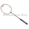 RSL Falcon 828 Orange Black Chrome Silver Badminton Racket (4U-G5)