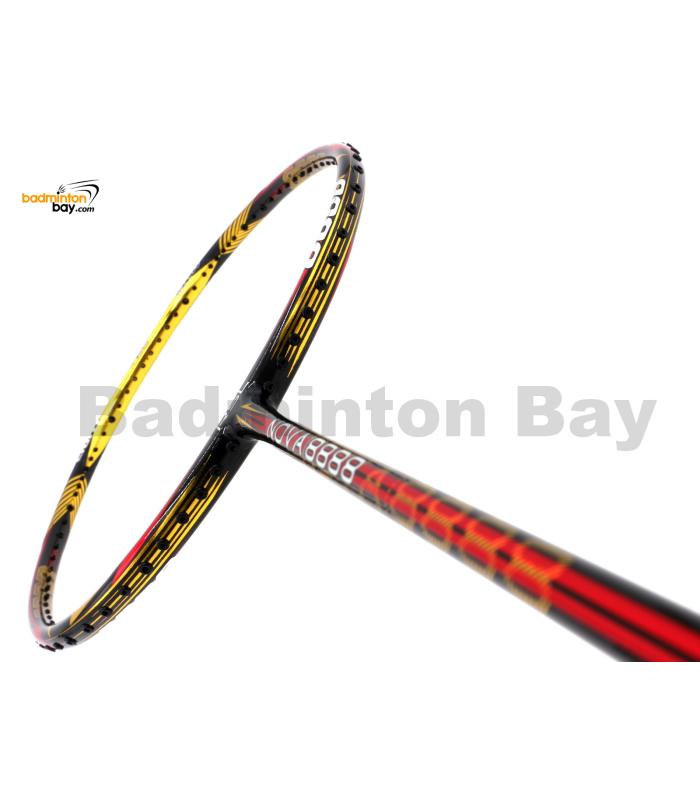 RSL Nova 8888 Red Gold Black Badminton Racket (5U-G5)