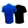 2 Pieces - Yonex - Round Neck Small Logo T-Shirt Quick Dry Sports Jersey Dry Fast RM-S092-1018A Black And Blue Small Logo