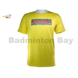 Yonex - Round Neck T-Shirt Quick Dry Sports Jersey Dry Fast Buttercup Yellow RM-S092-1864-L22-S