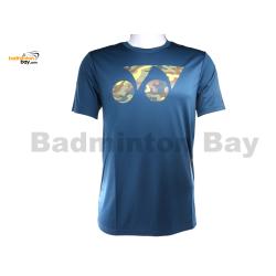 Yonex - Round Neck T-Shirt Quick Dry Sports Jersey Dry Fast Majolica Blue RM-S092-1867-L22-S
