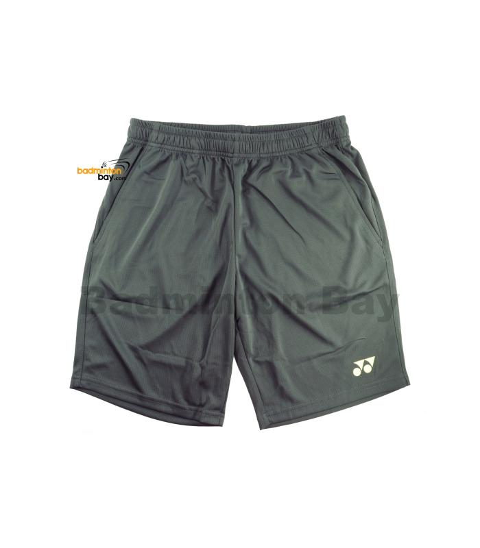 Yonex TruBreeze Quick Dry Sport Shorts Pants S092-1634-BSK19 Ebony (Grey) Lime Light