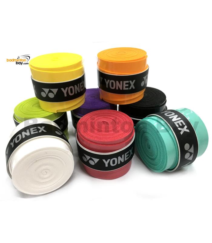 Yonex Super Grap Overgrip (8 Pieces) AC102-EX PU Grip for Badminton Squash Tennis Racket