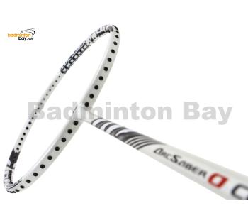 Yonex Arcsaber 0 CLEAR White Navy (Made In China) Badminton Racket (4U-G5)