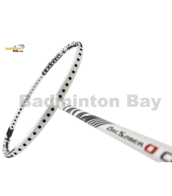 Yonex Arcsaber 0 CLEAR White Navy (Made In China) Badminton Racket (4U-G5)