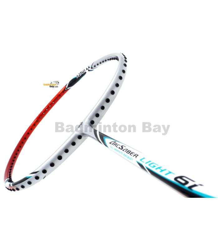 Yonex - Arcsaber Light 6i iSeries ARC-LT6IEX Silver Orange Badminton Racket  (5U-G5)