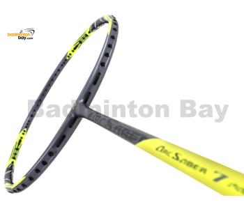 Yonex ArcSaber 7 Pro Grey Yellow Made in Japan Badminton Racket (4U-G5)