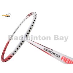 Yonex Astrox 01 ABILITY White Pink (Made In China) Badminton Racket (4U-G5)