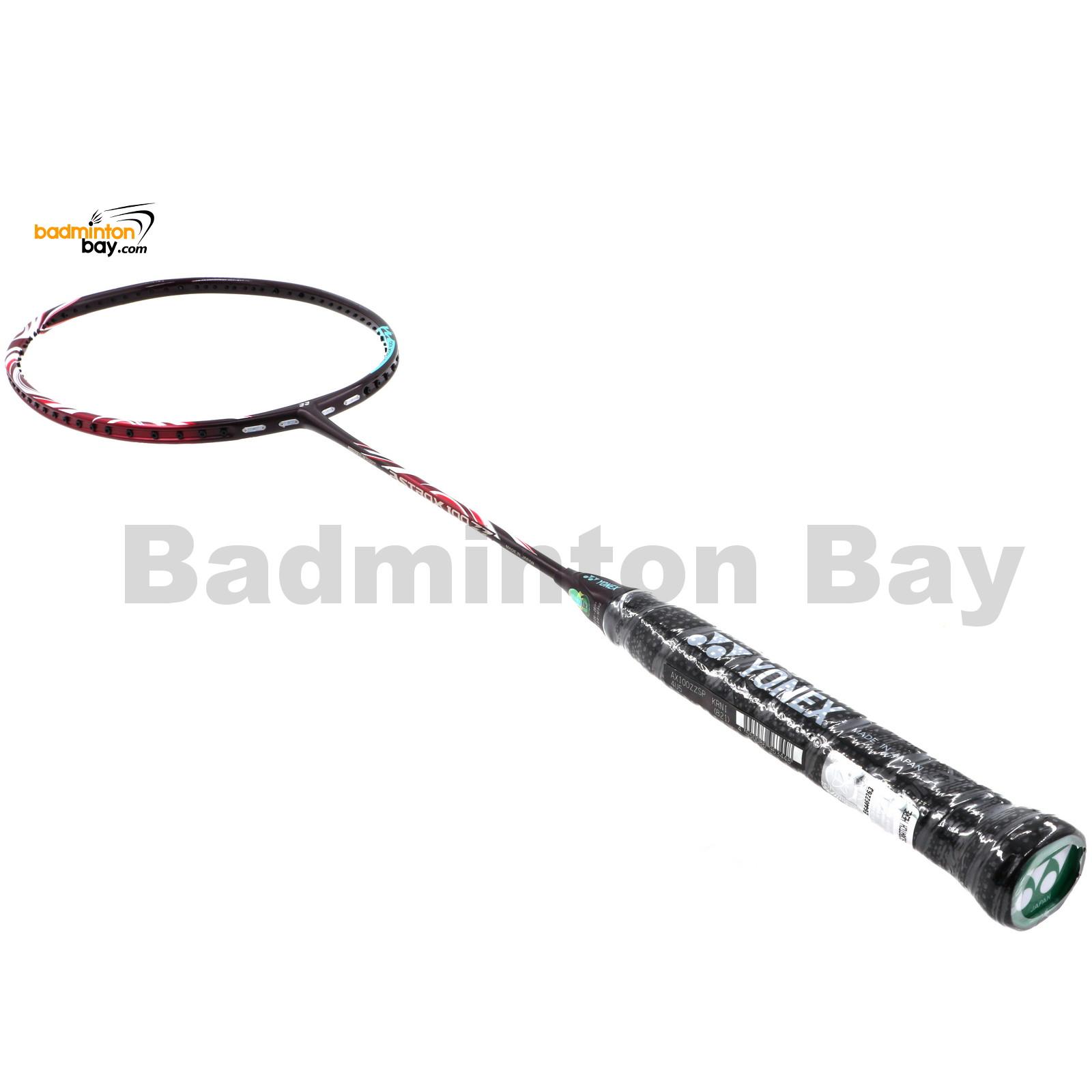 YONEX ASTROX 100ZZ Badminton Racquet AX100ZZ 4UG5 Kurenai Red Choice of String 