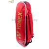 Yonex 2 Compartments Padded Badminton Racket Bag SUNR-1002BPRM Red