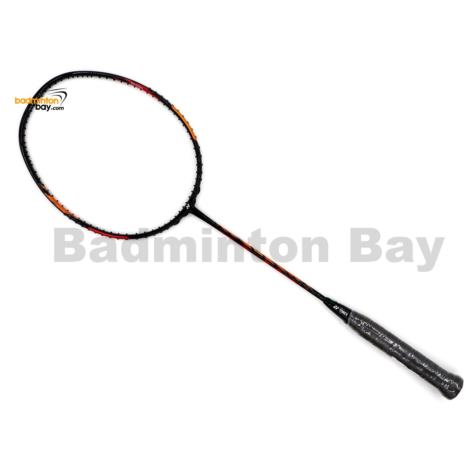 Pre-Strung Orange / Red Yonex Duora 33 Badminton Racket 