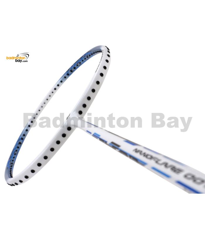 Yonex Nanoflare 001 CLEAR White Sax Blue (Made In China) Badminton Racket (5U-G5)