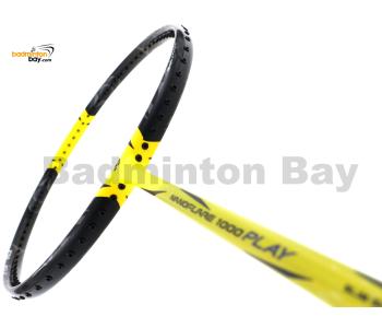 Yonex Nanoflare 1000 Play Lightning Yellow NF-1000PL Made In China Badminton Racket  (4U-G6)