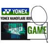 Yonex Nanoflare 800 Game Deep Green NF-800G  (Made In Taiwan) Badminton Racket  (4U-G5)