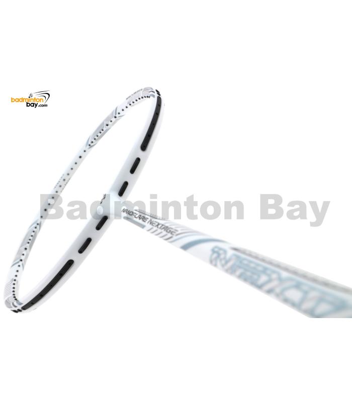 Yonex Nanoflare Nextage White Gray ( Made In Taiwan ) Badminton Racket (4U-G5)