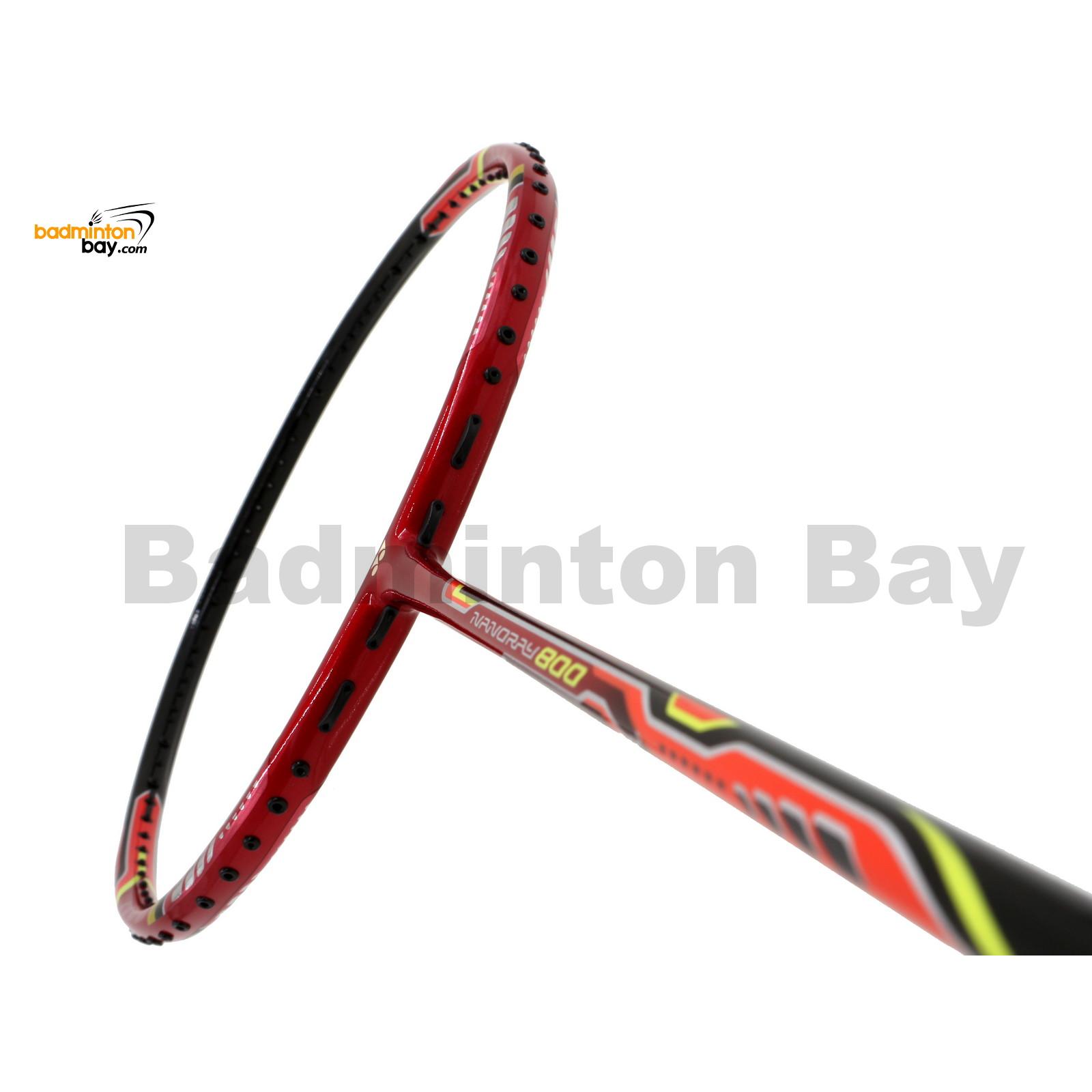 New Yonex NANORAY 800 NR800 Badminton Racket 4UG5 Poinsettia Red US-SameDayShip