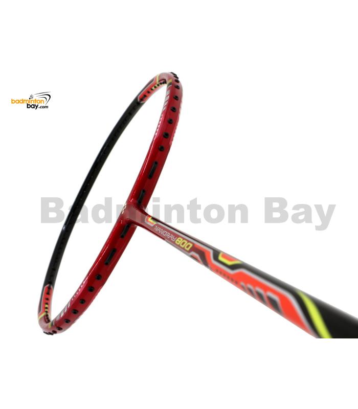 Yonex Nanoray 800 Poinsettia Red Badminton Racket NR800 PSAR (4U-G5)