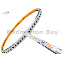 Yonex - Nanoray Light 11i iSeries NR-LT11IEX White Orange Badminton Racket  (5U-G5)