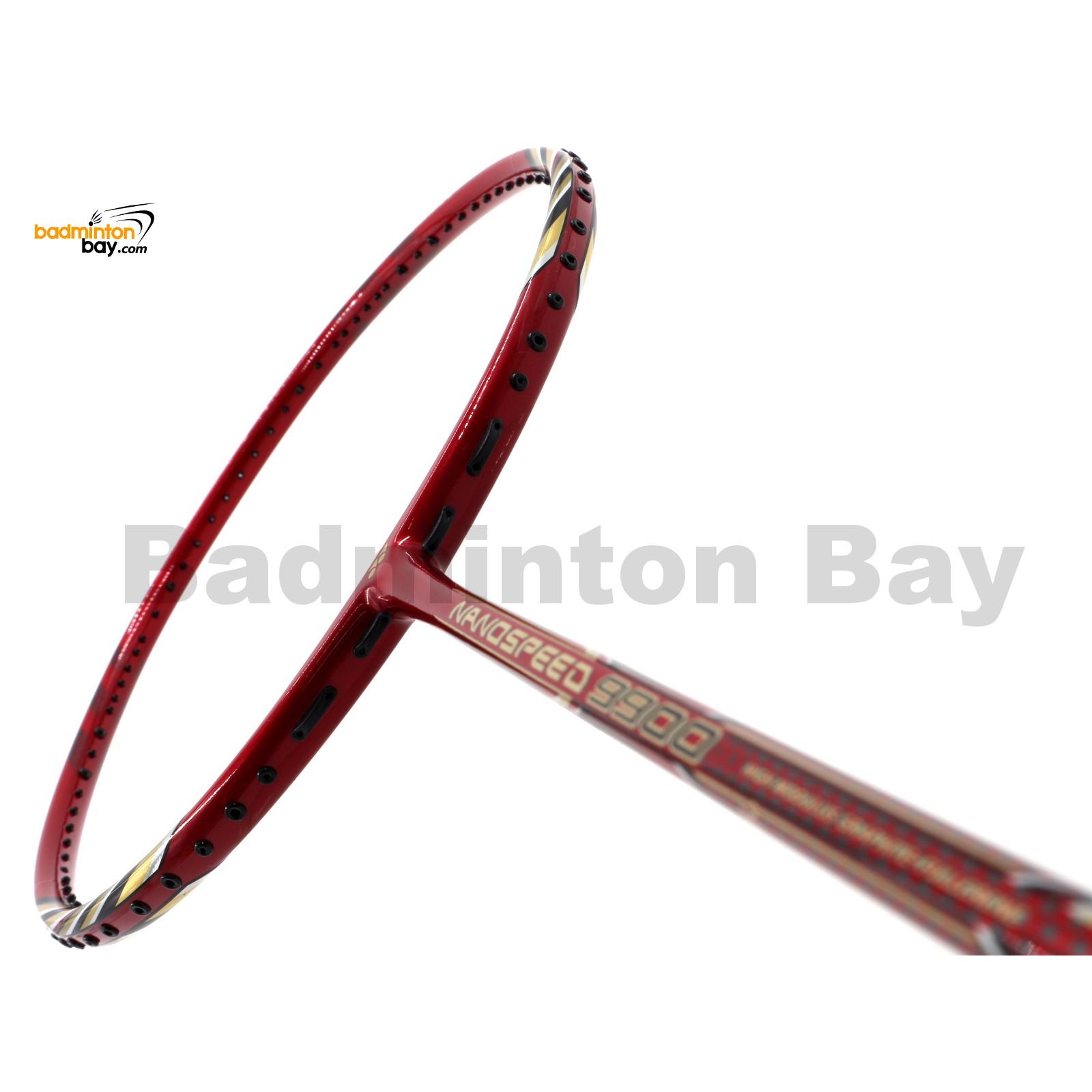 Yonex NANOSPEED 9900 Red Gold R/GO Badminton Racket NS9900 (3U-G5)