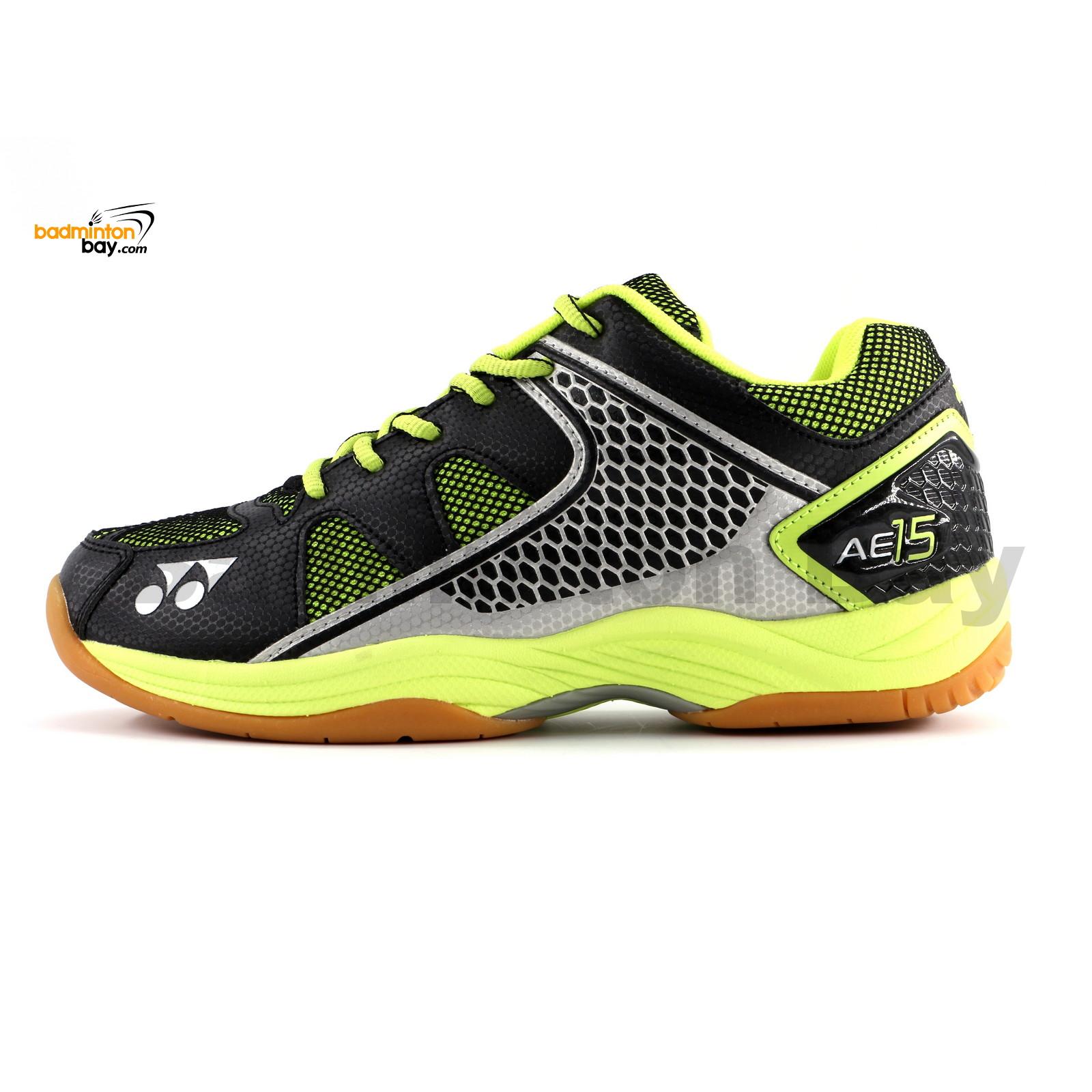 Yonex All England 15 Black Lime Green 