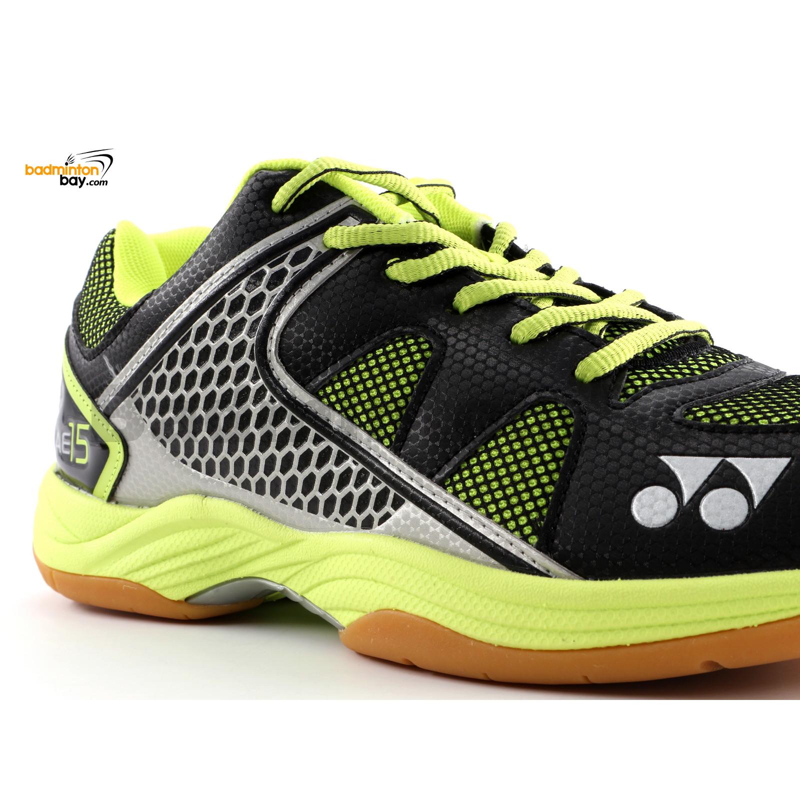 Yonex All England 15 Black Lime Green 