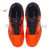 Yonex Akayu S Neon Orange Grey Badminton Shoes In-Court With Tru Cushion Technology