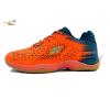 Yonex Bubble Out Vibrant Orange Badminton Shoes In-Court With Tru Cushion Technology
