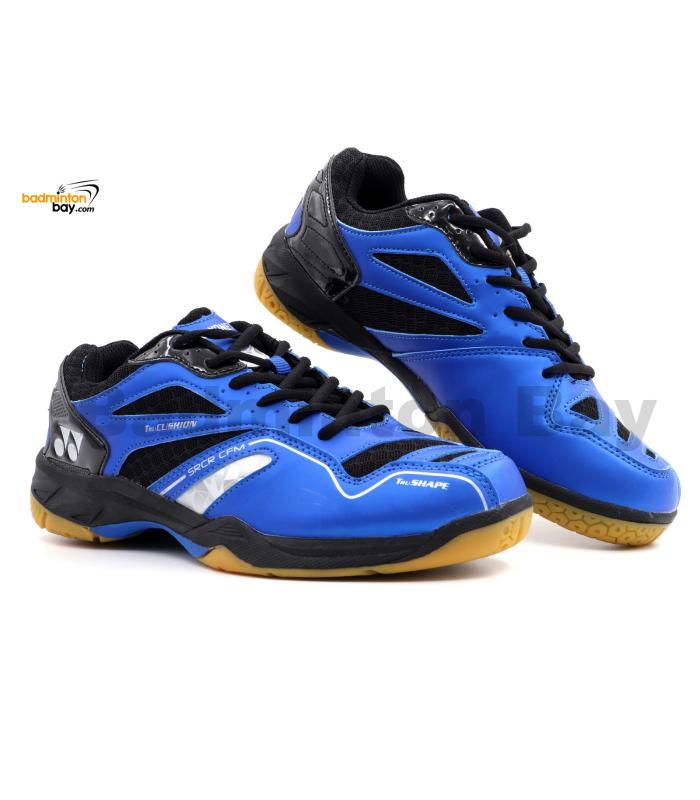 Yonex SRCR CFM Blue Black Badminton Shoes With Tru Cushion 