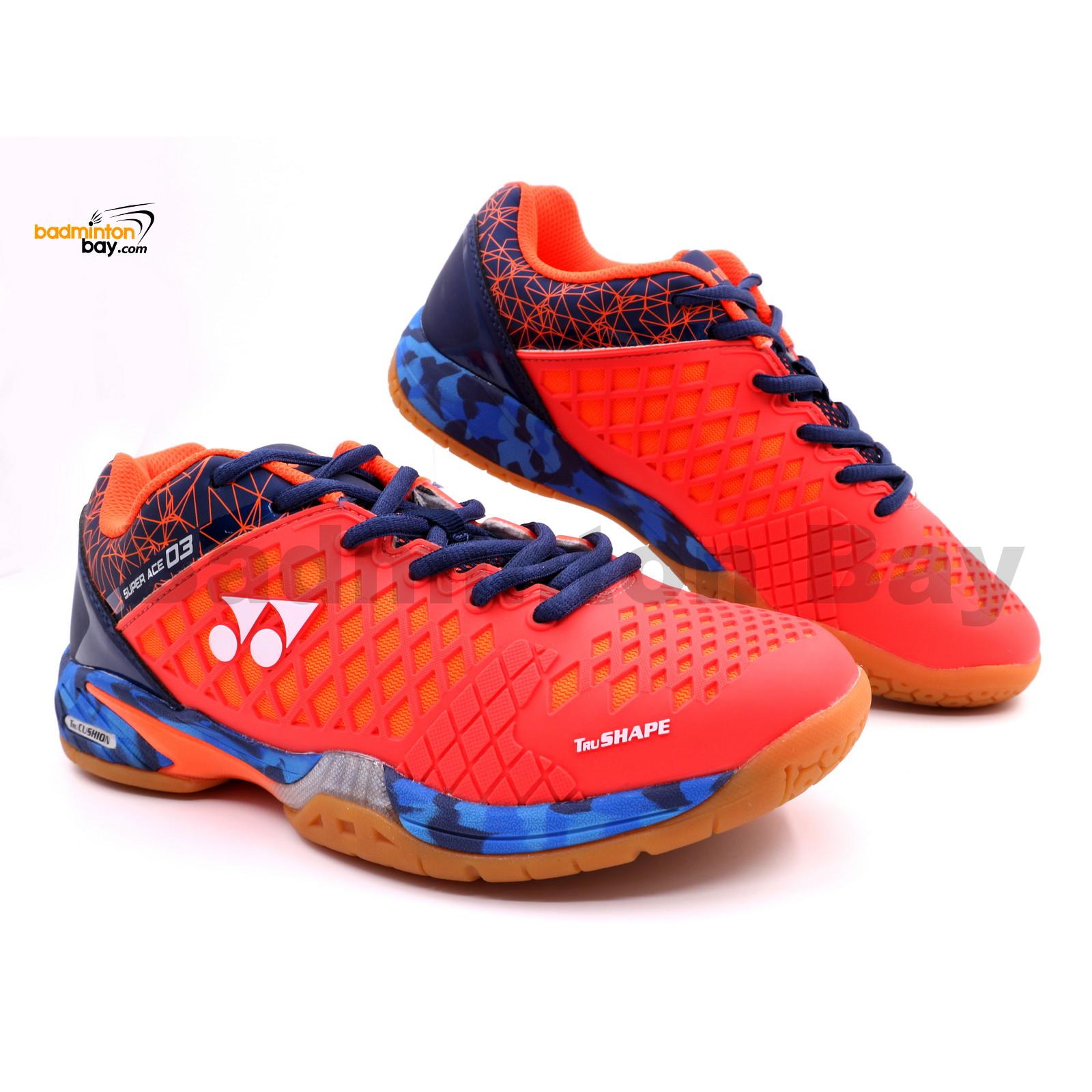 yonex badminton shoes red