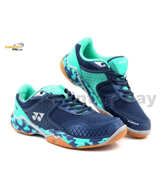 Yonex Super Ace V Dark Blue Indoor Badminton Court Sports Shoes With Tru Cushion 