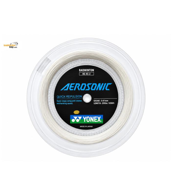 200m Reel Coil Yonex Aerosonic (0.61mm) Badminton String Made in Japan
