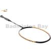 Yonex Voltric 0.9DG Slim Black Gold Durable Grade Badminton Racket VT09DGSLEXGO (3U-G5)