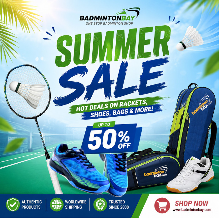Storewide Summer Sale - Hot deals on rackets, shoes, bags and more!