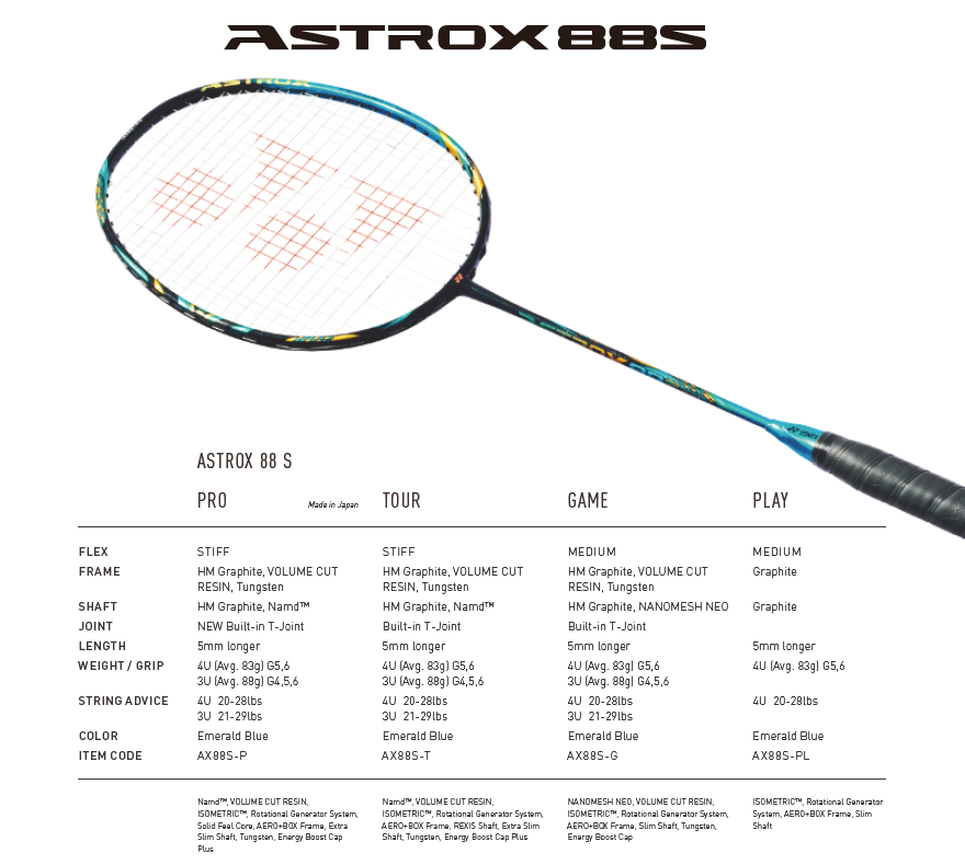 Yonex Astrox 88S