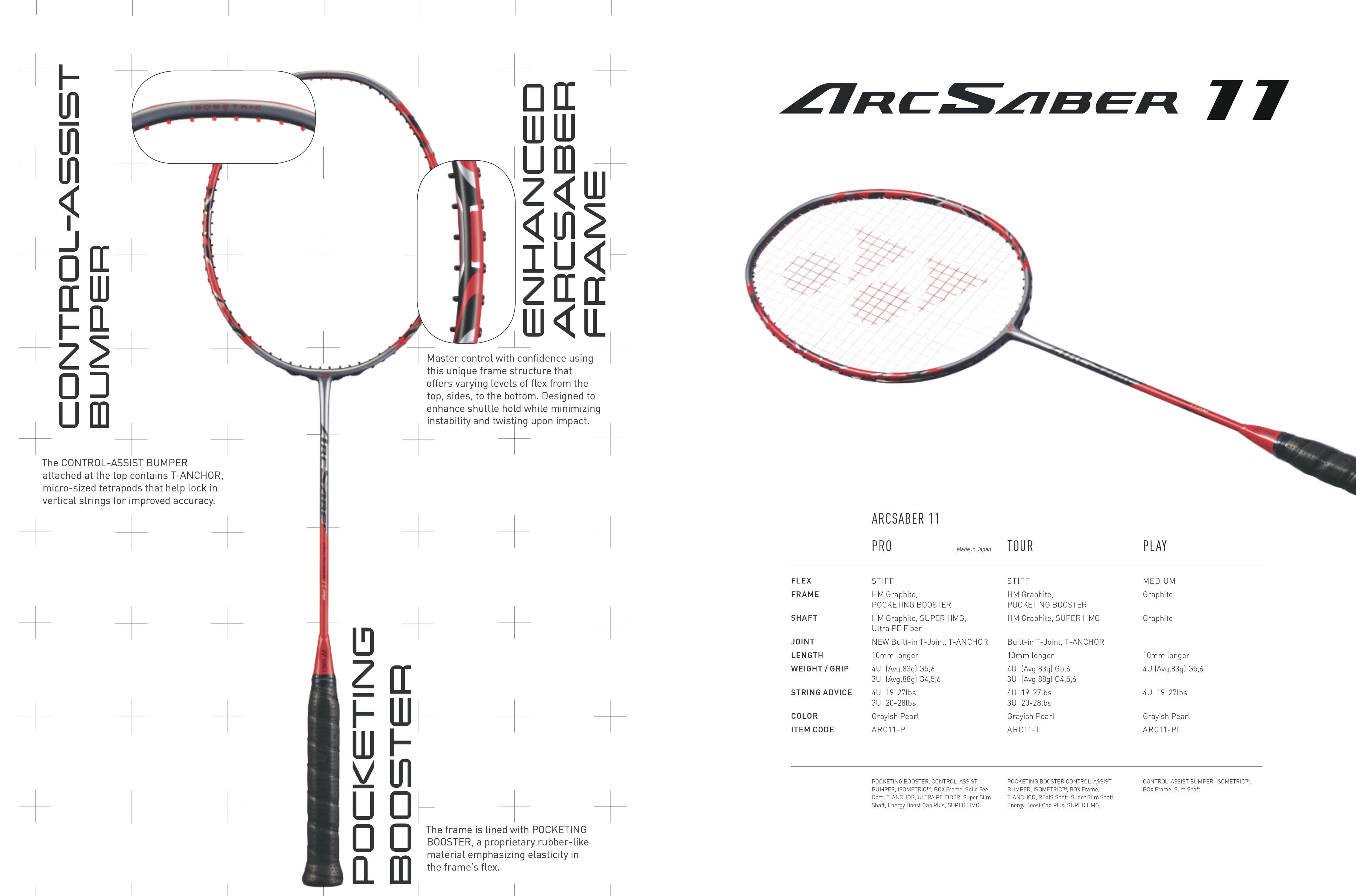 Yonex ArcSaber 11 racket